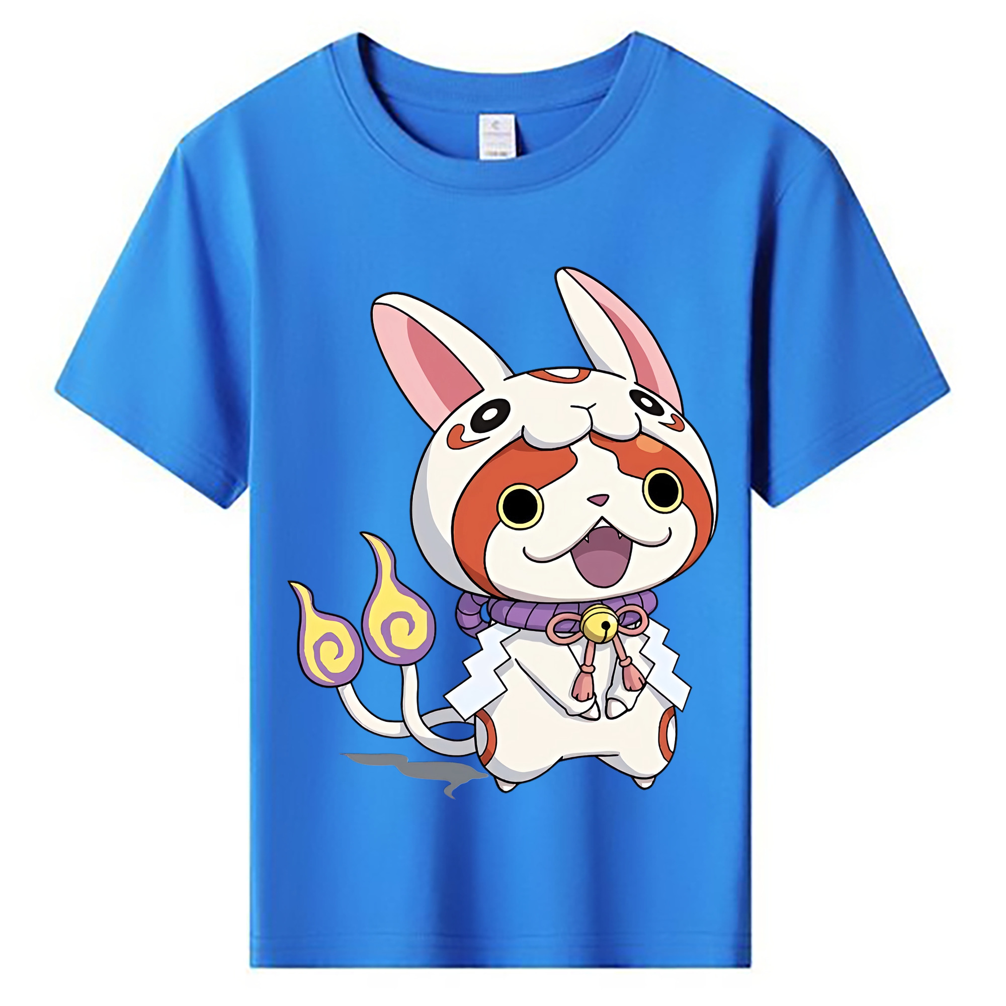 （画像用） 妖怪ウォッチ Yo-kai Watch 綿100％キッズTシャツ（フロントプリント）